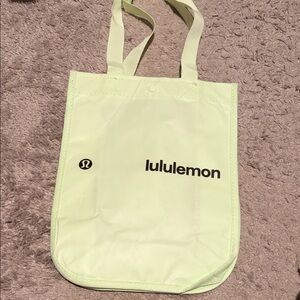 Lululemon Athletica Reusable Pastel Green Tote